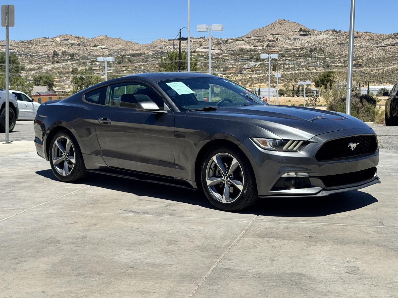 Gray (Magnetic) 2017 Ford Mustang Coupe Rear-Wheel Drive 6-Speed Automatic