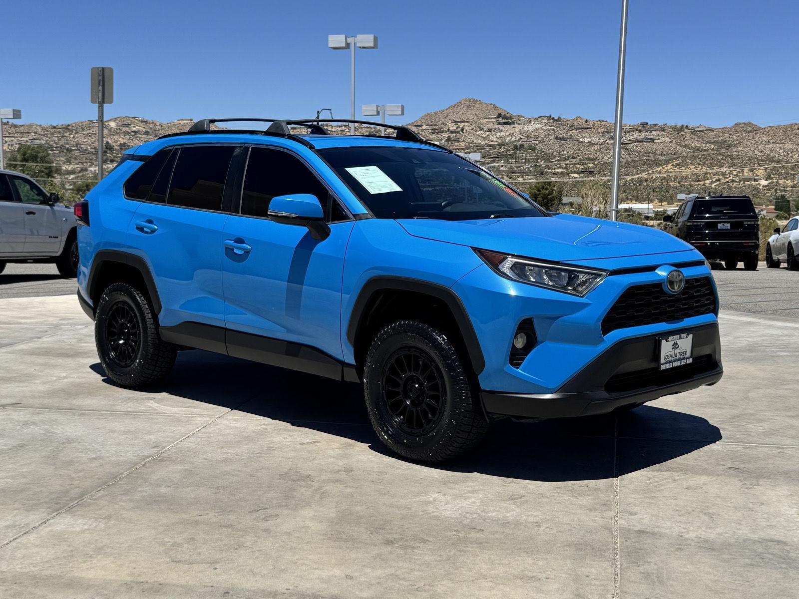 Blue Flame 2019 Toyota RAV4 SUV / Crossover Front-Wheel Drive Automatic