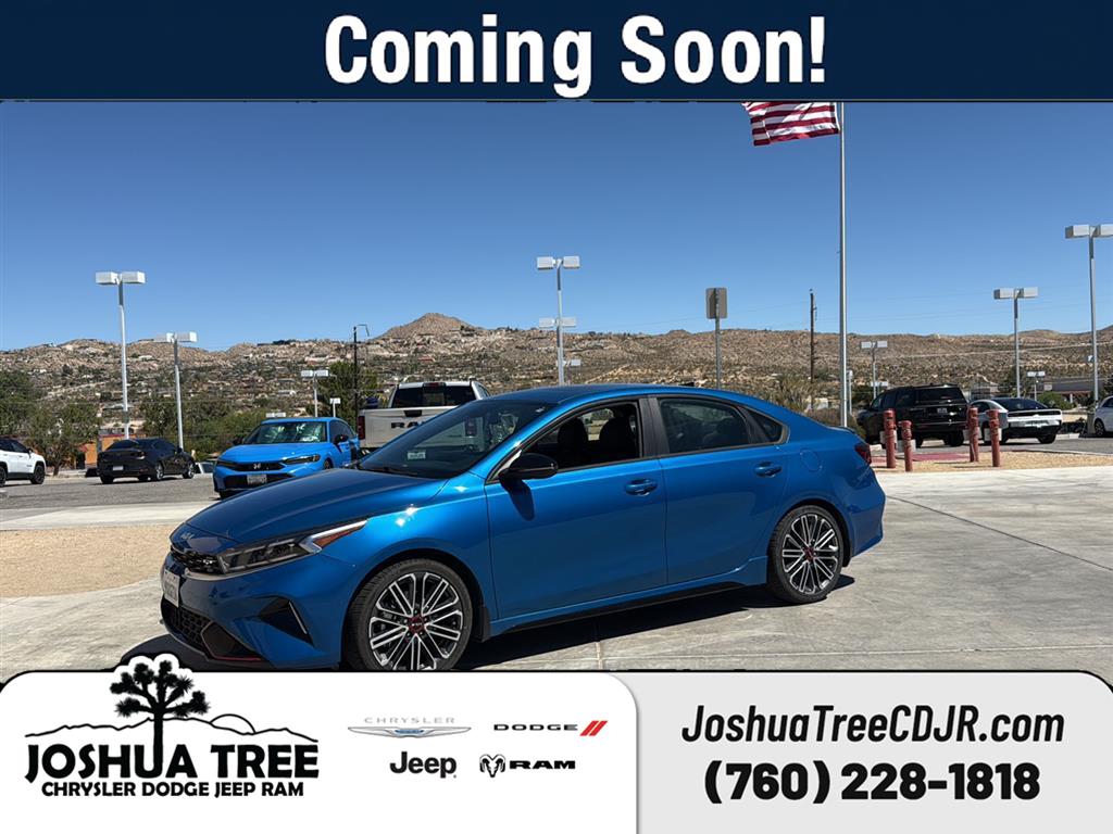 Sporty Blue 2024 Kia Forte Sedan Front-Wheel Drive 6-Speed Manual