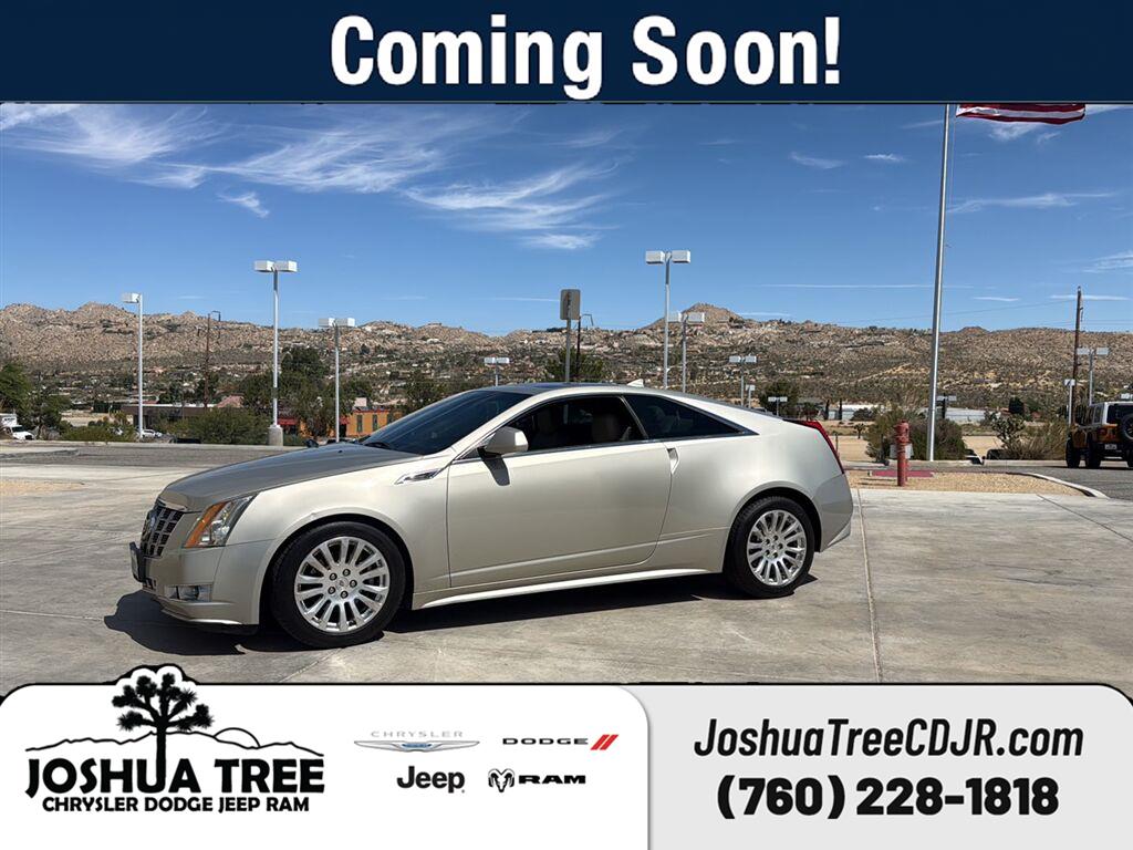 Silver Coast Metallic 2014 Cadillac CTS Coupe Coupe Rear-Wheel Drive 6-Speed Automatic