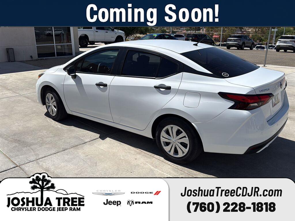 White (Fresh Powder) 2024 Nissan Versa Sedan Front-Wheel Drive Manual