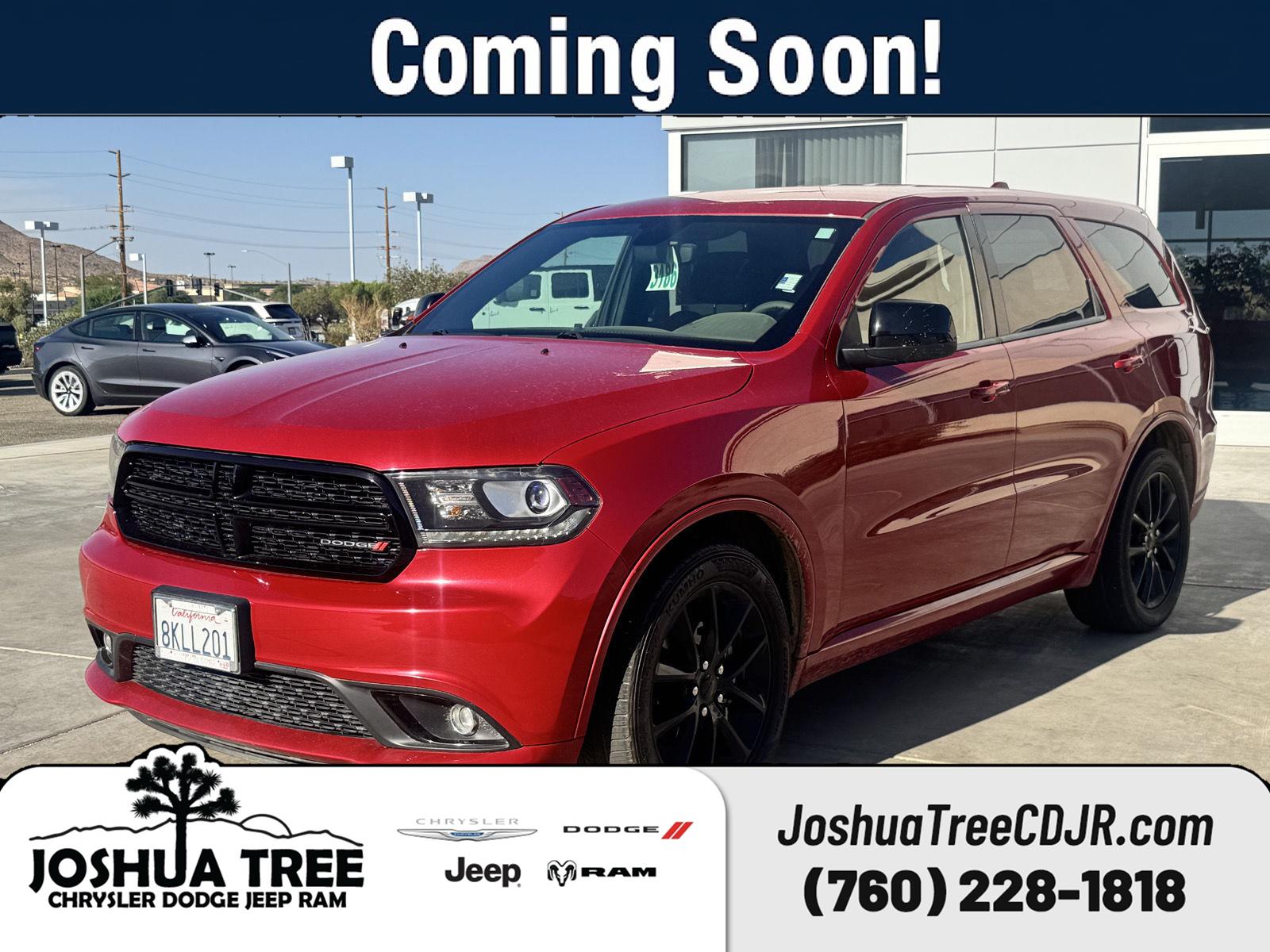 Redline 2 Coat Pearl 2018 Dodge Durango SUV / Crossover Rear-Wheel Drive 8-Speed Automatic