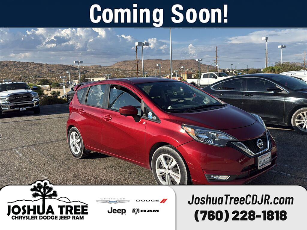 Cayenne Red 2017 Nissan Versa Note Hatchback Front-Wheel Drive Continuously Variable Transmission