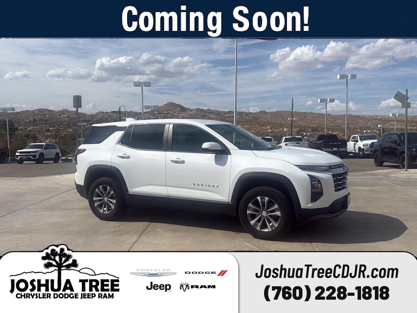 Summit White 2025 Chevrolet Equinox SUV / Crossover Front-Wheel Drive Continuously Variable Transmission