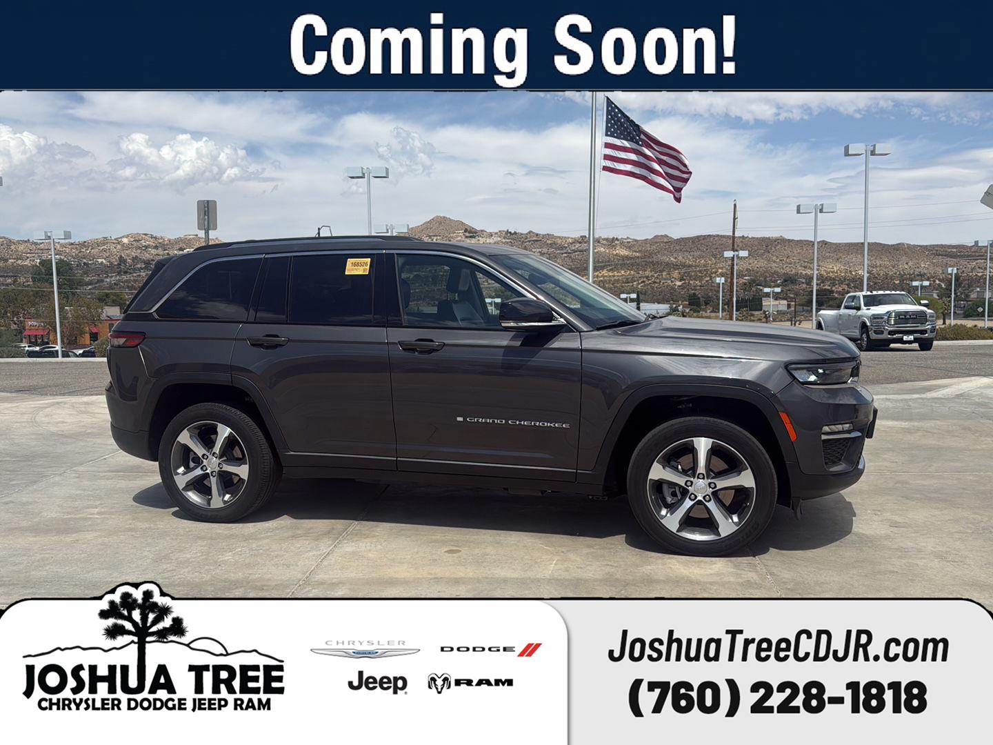 Baltic Gray Metallic Clearcoat 2023 Jeep Grand Cherokee 4xe SUV / Crossover Four-Wheel Drive 8-Speed Automatic