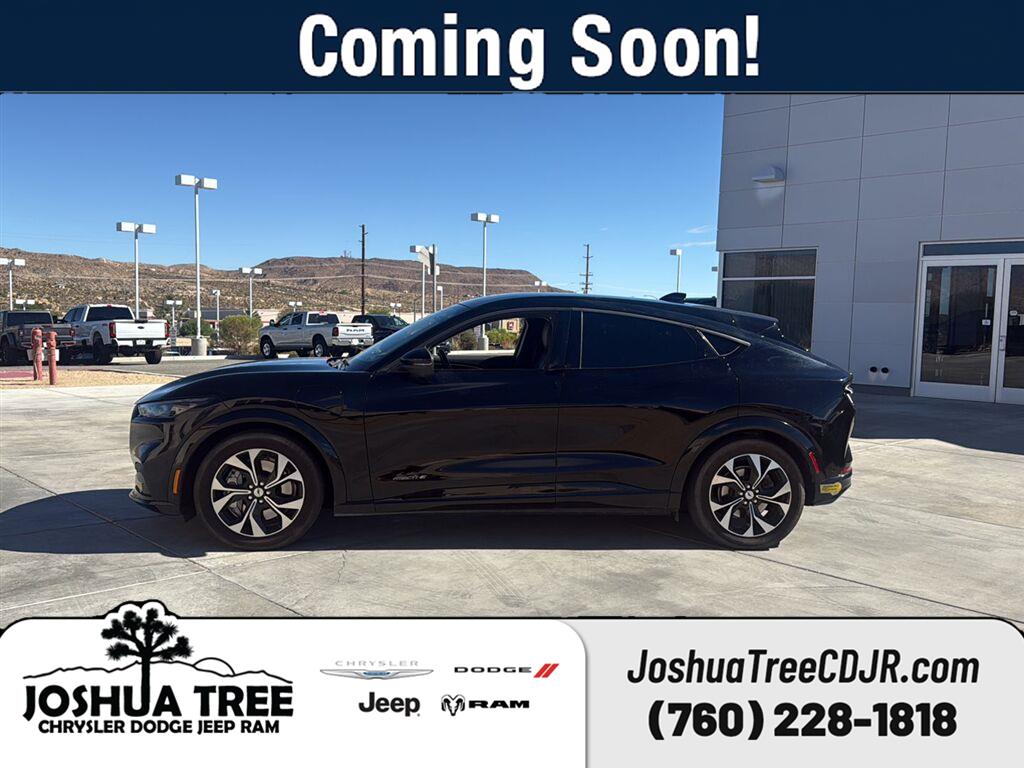 Shadow Black 2021 Ford Mustang Mach-E SUV / Crossover Rear-Wheel Drive 1-Speed Dual Clutch