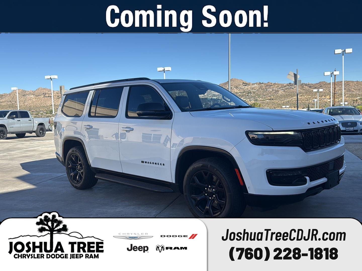 Bright White Clearcoat 2023 Jeep Wagoneer SUV / Crossover Four-Wheel Drive 8-Speed Automatic