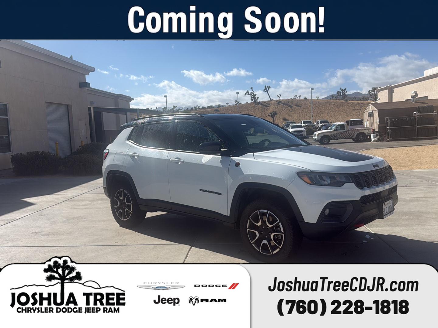 Bright White Clearcoat 2024 Jeep Compass SUV / Crossover Four-Wheel Drive 8-Speed Automatic