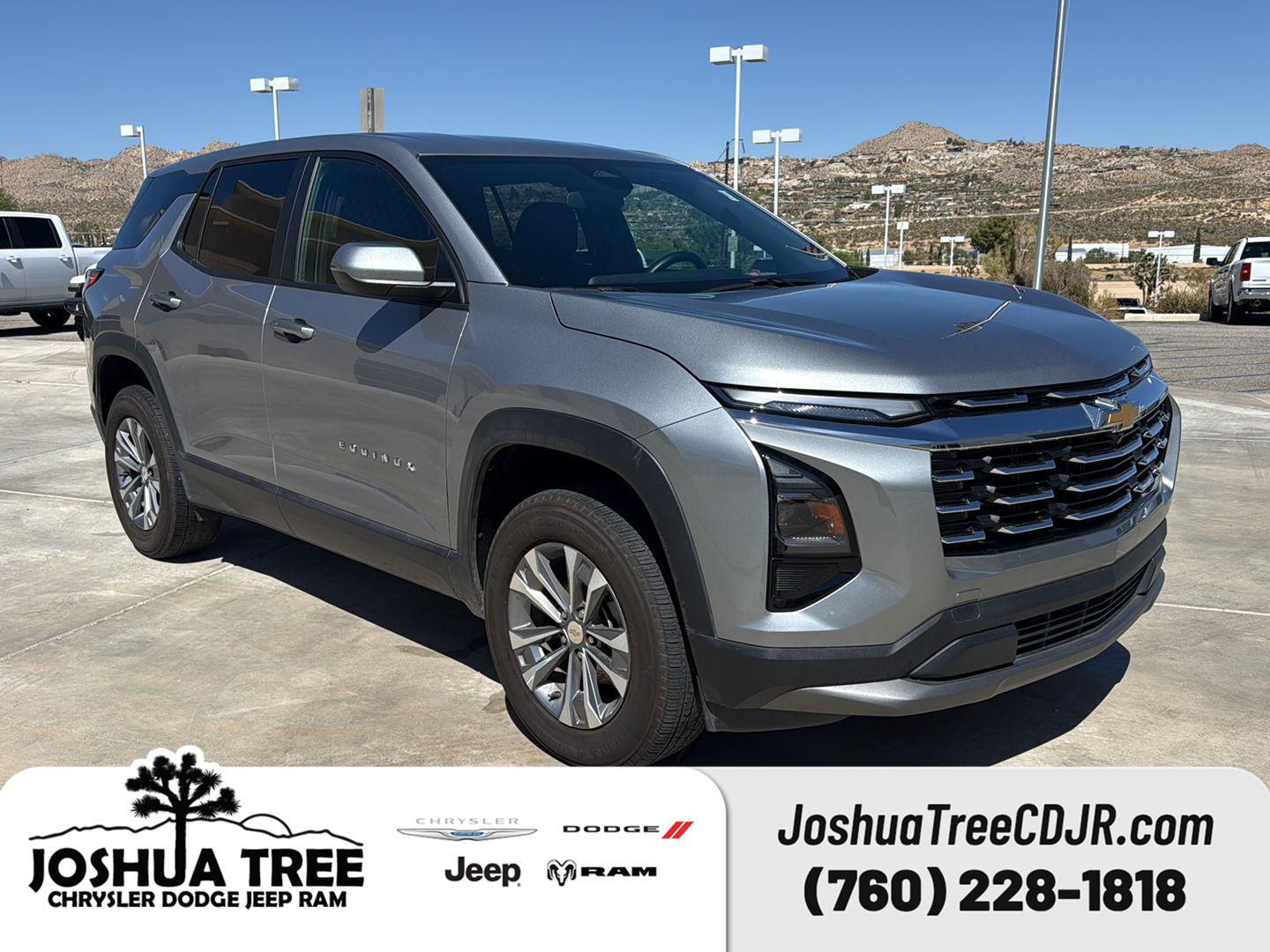 Sterling Gray Metallic 2025 Chevrolet Equinox SUV / Crossover Front-Wheel Drive Continuously Variable Transmission