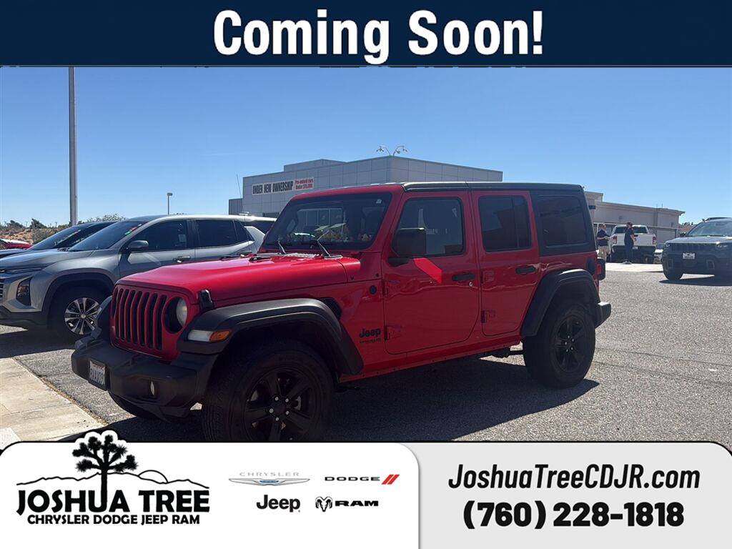 Firecracker Red Clearcoat 2021 Jeep Wrangler SUV / Crossover Four-Wheel Drive 8-Speed Automatic