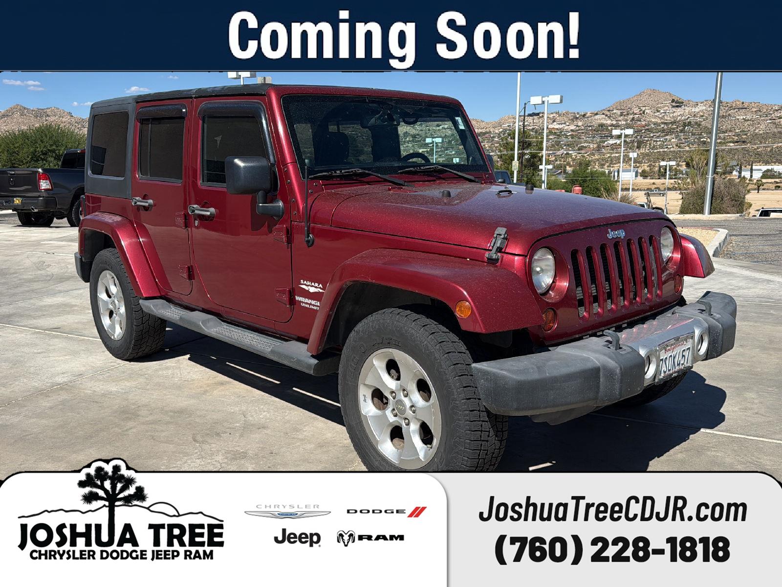Deep Cherry Red Crystal Pearlcoat 2013 Jeep Wrangler SUV / Crossover Four-Wheel Drive 5-Speed Automatic