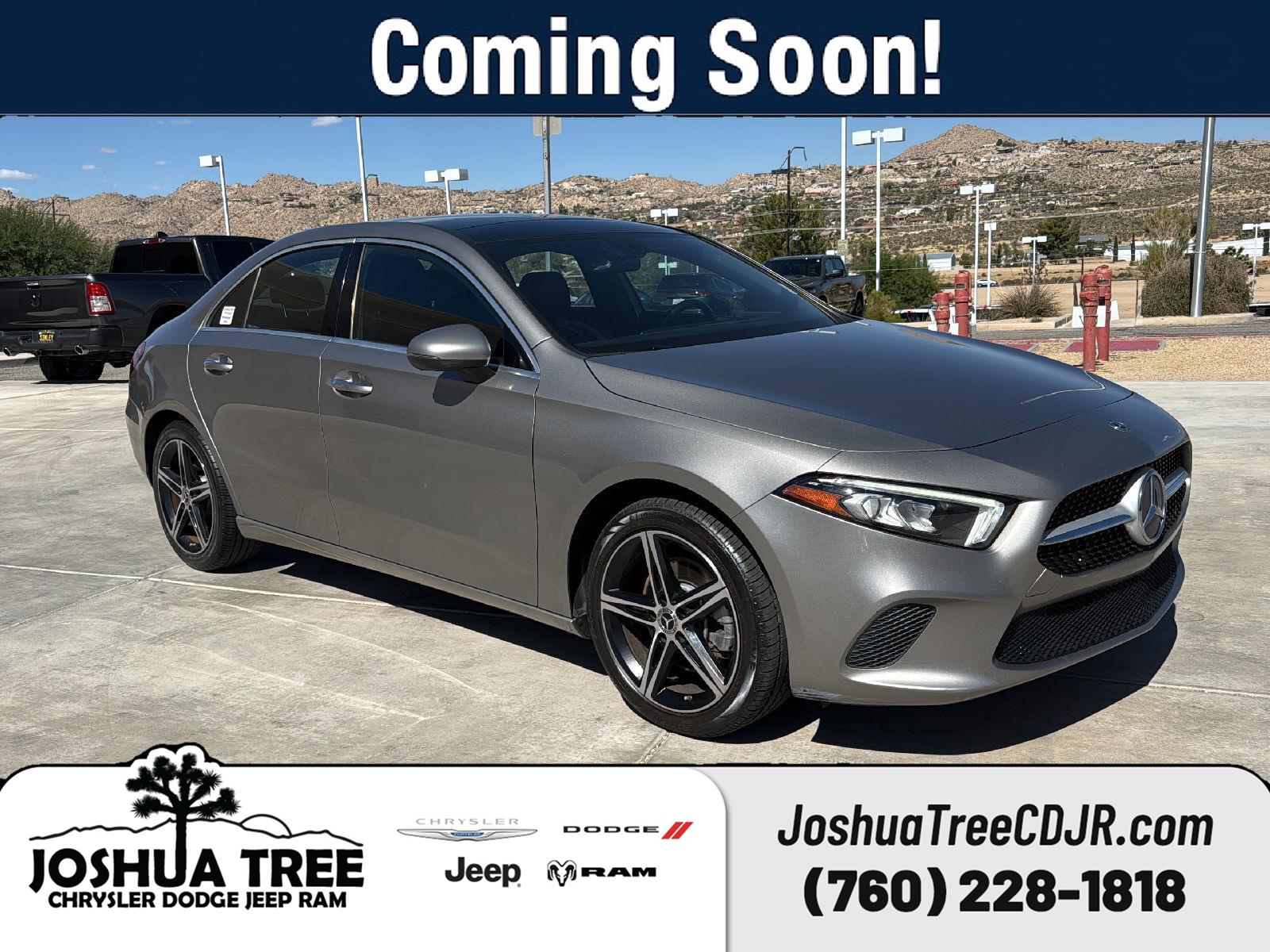 Mojave Silver Metallic 2019 Mercedes-Benz A-Class Sedan Front-Wheel Drive Automatic