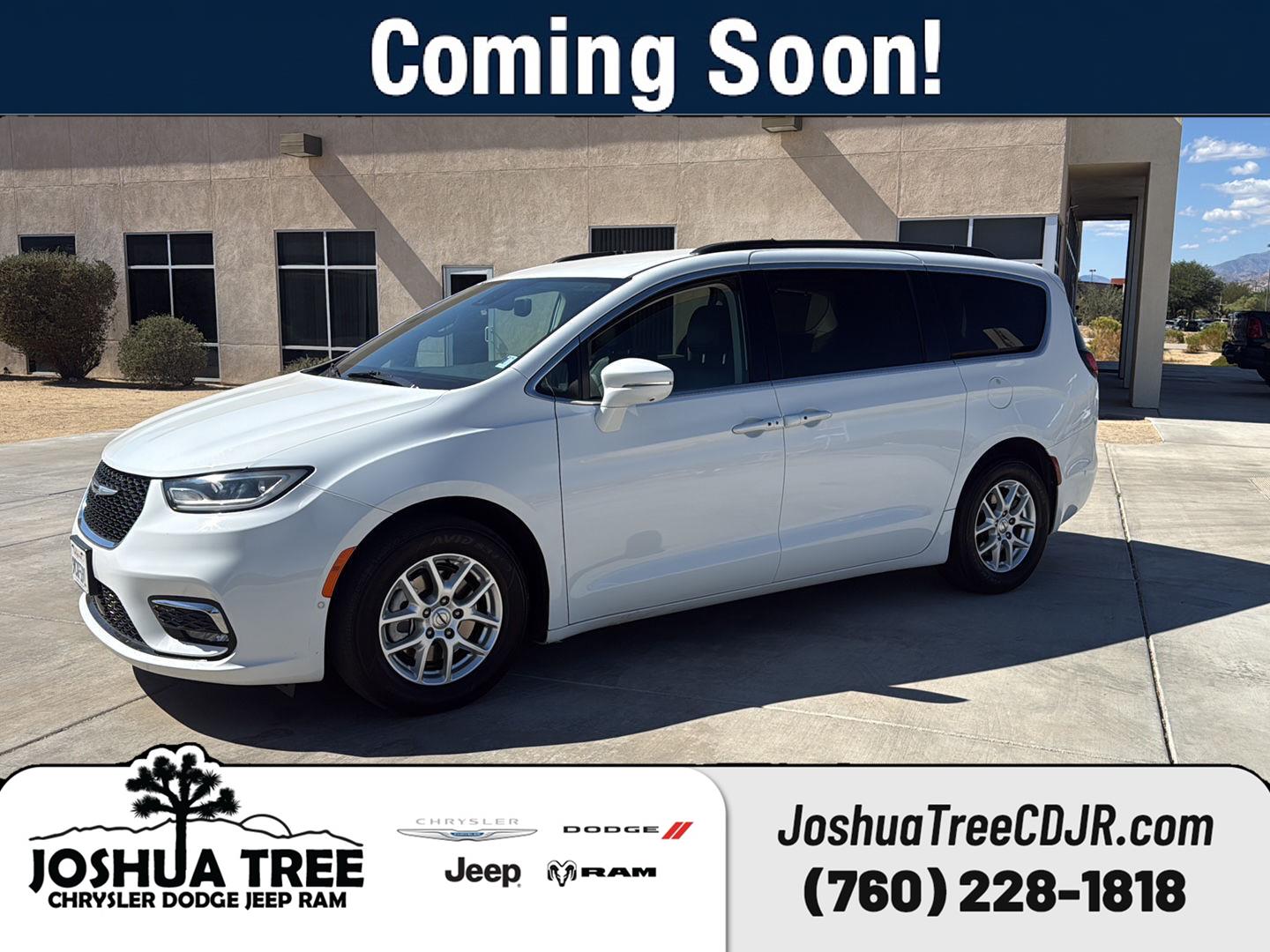 Bright White Clearcoat 2022 Chrysler Pacifica Minivan Front-Wheel Drive 9-Speed Automatic