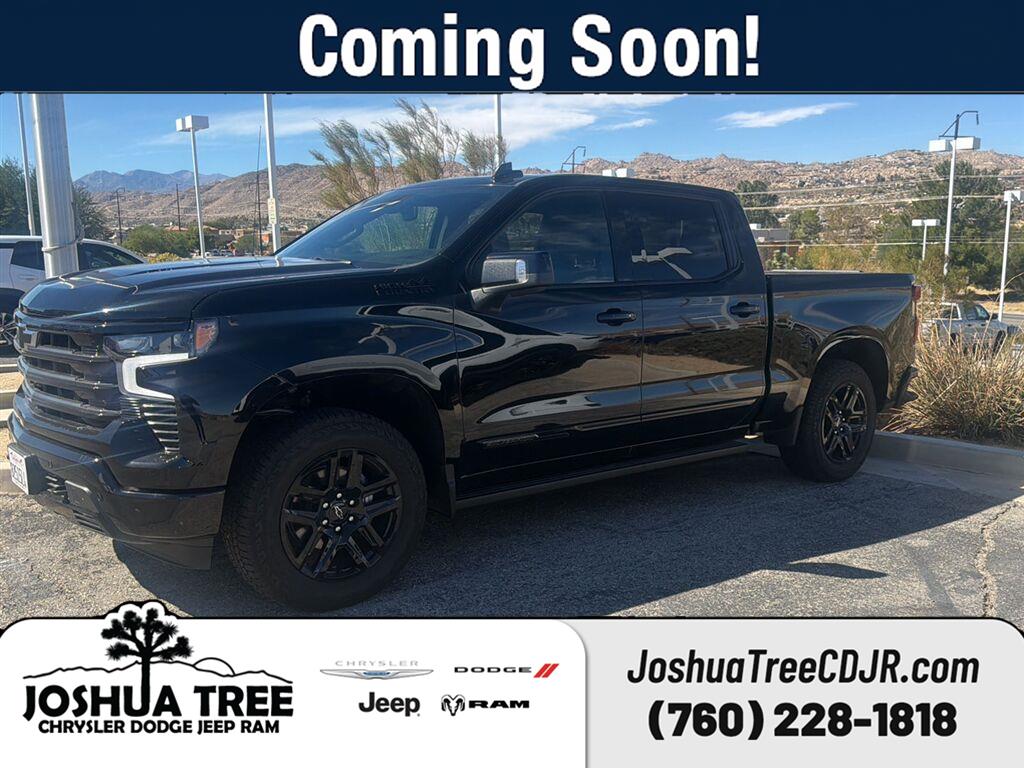Black 2026 Chevrolet Silverado 1500 Pickup Truck Four-Wheel Drive Automatic