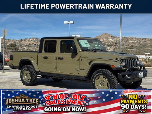 41 Green 2026 Jeep Gladiator Pickup Truck Four-Wheel Drive 8-Speed Automatic
