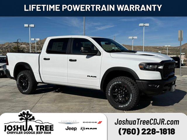 Bright White Clearcoat 2026 RAM 1500 Pickup Truck Four-Wheel Drive 8-Speed Automatic