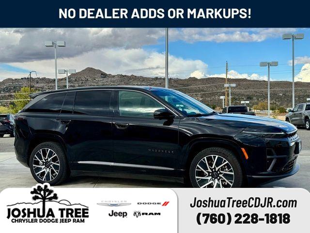 Diamond Black Crystal Pearlcoat 2025 Jeep Wagoneer S SUV / Crossover Four-Wheel Drive 1-Speed Automatic