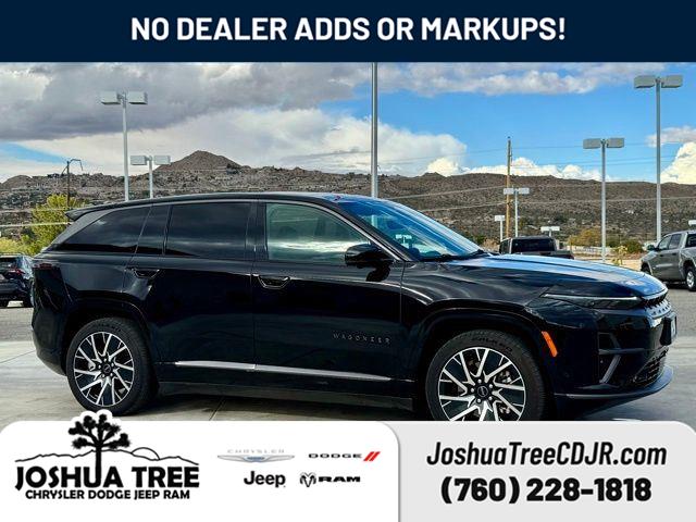 Diamond Black Crystal Pearlcoat 2025 Jeep Wagoneer S SUV / Crossover Four-Wheel Drive 1-Speed Automatic