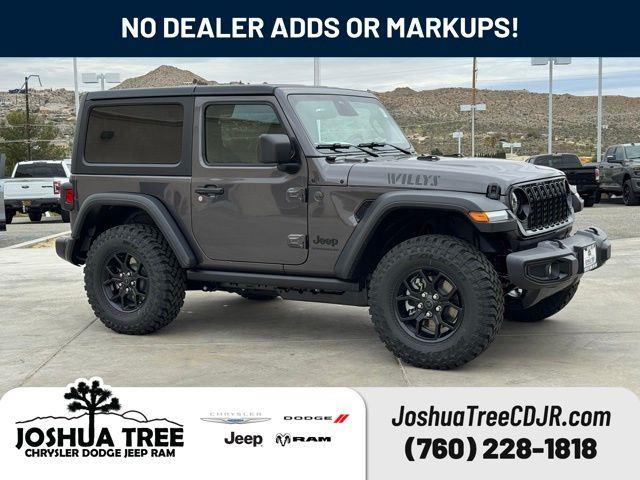 Gray (Granite Crystal Metallic Clearcoat) 2026 Jeep Wrangler SUV / Crossover Four-Wheel Drive 8-Speed Automatic