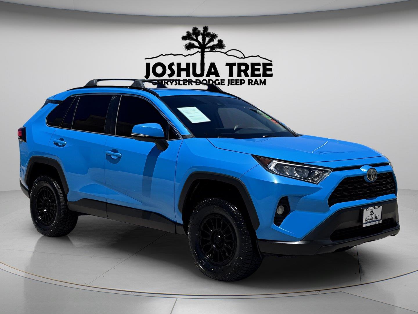 Blue Flame 2019 Toyota RAV4 SUV / Crossover Front-Wheel Drive Automatic