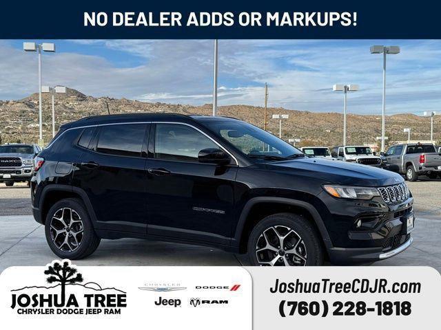 Diamond Black Crystal Pearlcoat 2026 Jeep Compass SUV / Crossover Four-Wheel Drive 8-Speed Automatic