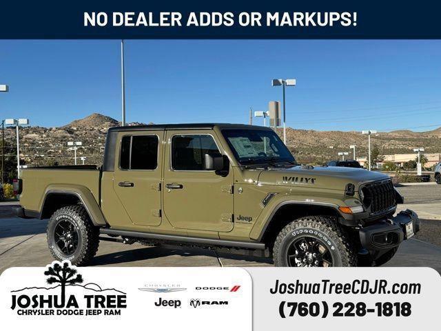 41 Green 2026 Jeep Gladiator Pickup Truck Four-Wheel Drive 8-Speed Automatic