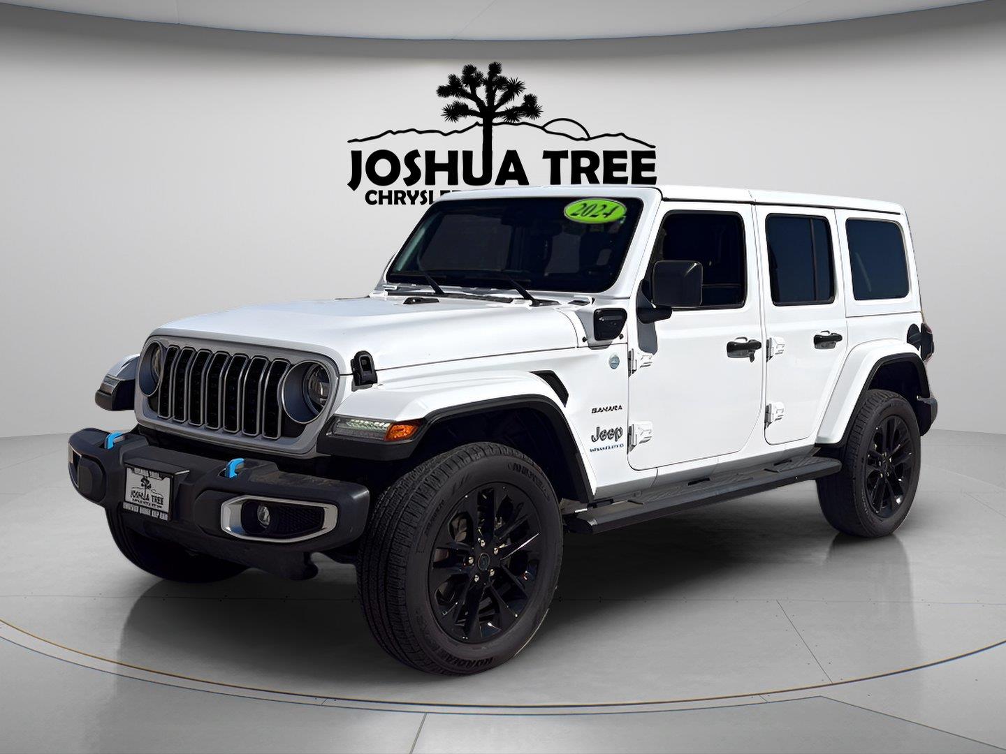 Bright White Clearcoat 2024 Jeep Wrangler 4xe SUV / Crossover Four-Wheel Drive 8-Speed Automatic
