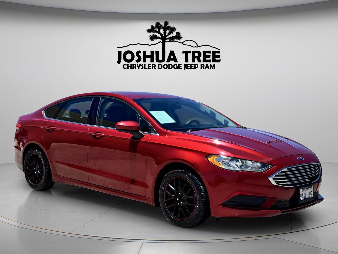 Ruby Red Metallic Tinted Clearcoat 2017 Ford Fusion Sedan Front-Wheel Drive 6-Speed Automatic