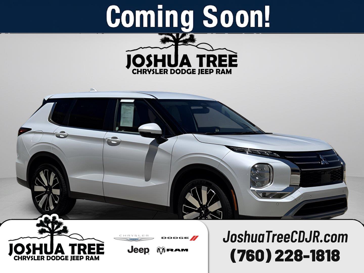 White Diamond 2025 Mitsubishi Outlander SUV / Crossover Front-Wheel Drive Continuously Variable Transmission