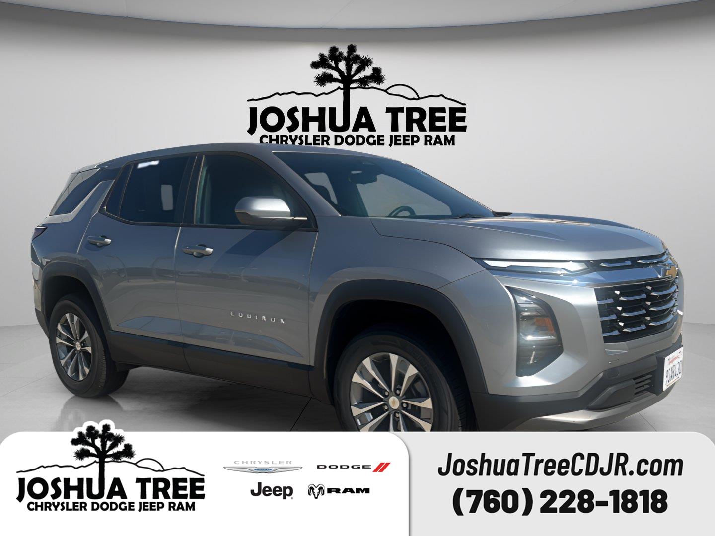 Sterling Gray Metallic 2025 Chevrolet Equinox SUV / Crossover Front-Wheel Drive Continuously Variable Transmission