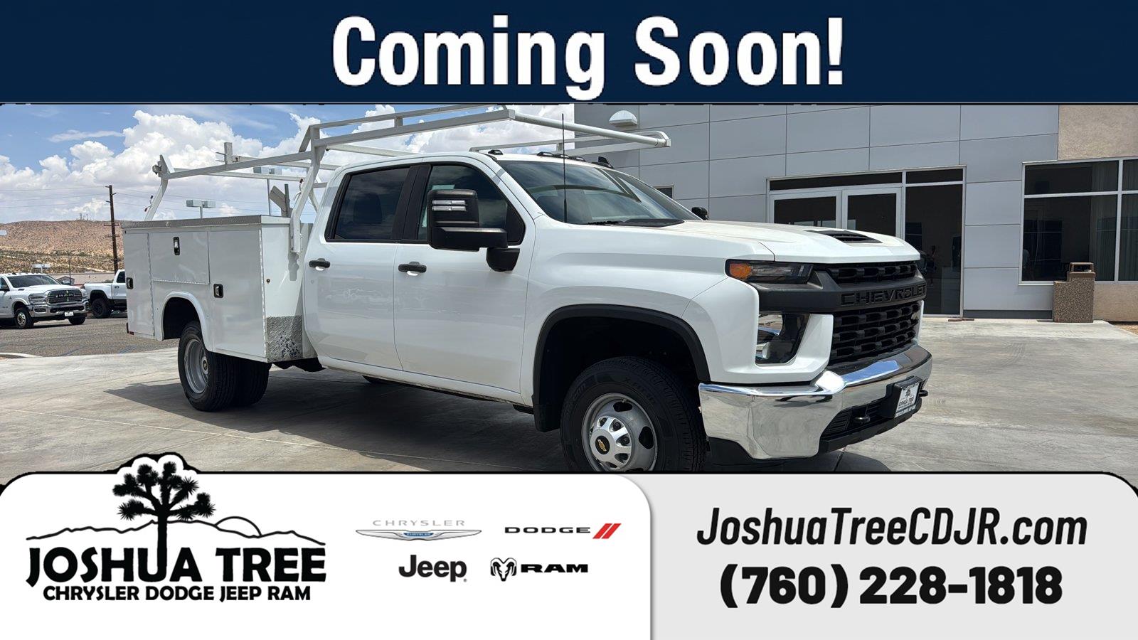Summit White 2021 Chevrolet Silverado 3500HD Chassis Pickup Truck 4X2 6-Speed Automatic