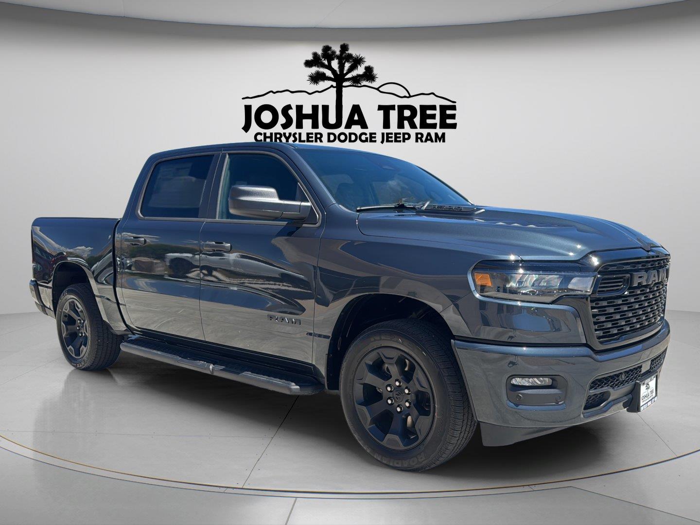 Forged Blue Metallic 2026 RAM 1500 Pickup Truck Four-Wheel Drive 8-Speed Automatic