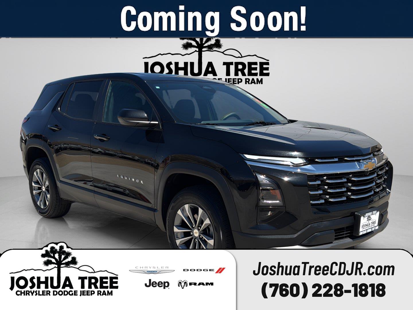 Mosaic Black Metallic 2025 Chevrolet Equinox SUV / Crossover Front-Wheel Drive Continuously Variable Transmission