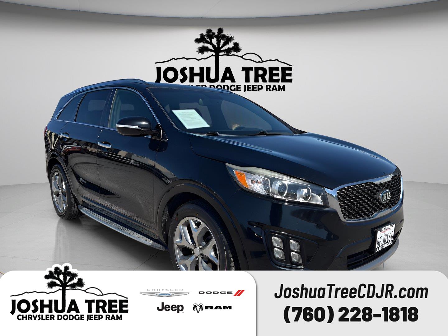 Ebony Black 2016 Kia Sorento SUV / Crossover Front-Wheel Drive 6-Speed Automatic