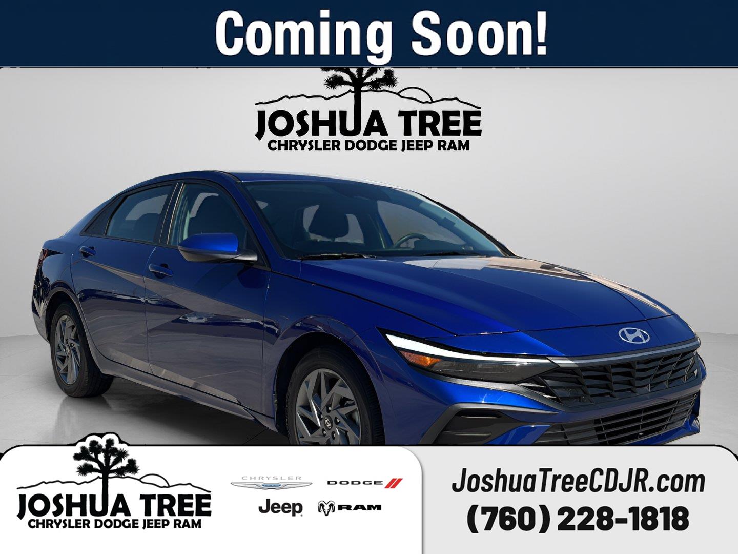 Intense Blue 2024 Hyundai Elantra Sedan Front-Wheel Drive Continuously Variable Transmission