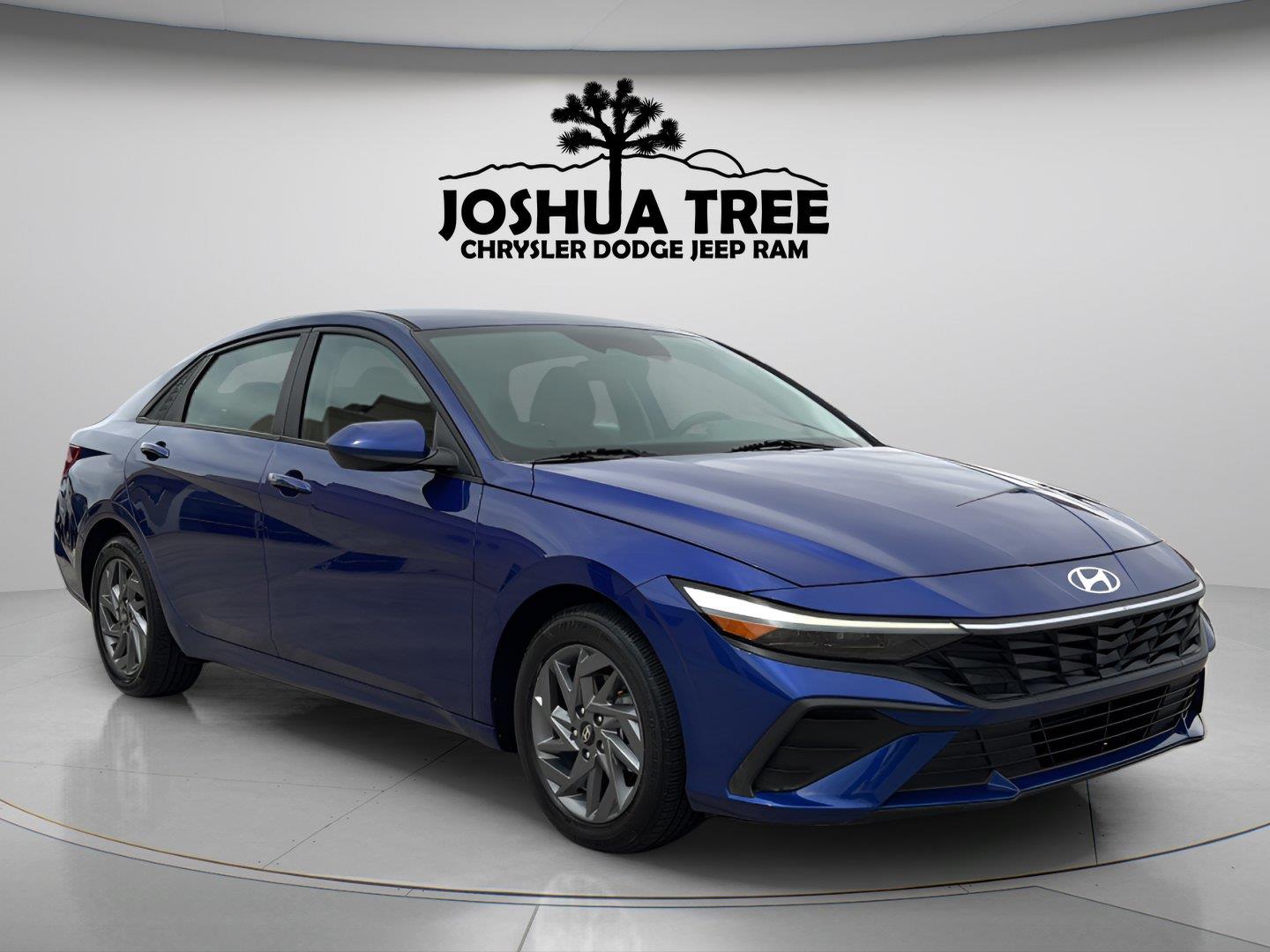 Intense Blue 2024 Hyundai Elantra Sedan Front-Wheel Drive Continuously Variable Transmission