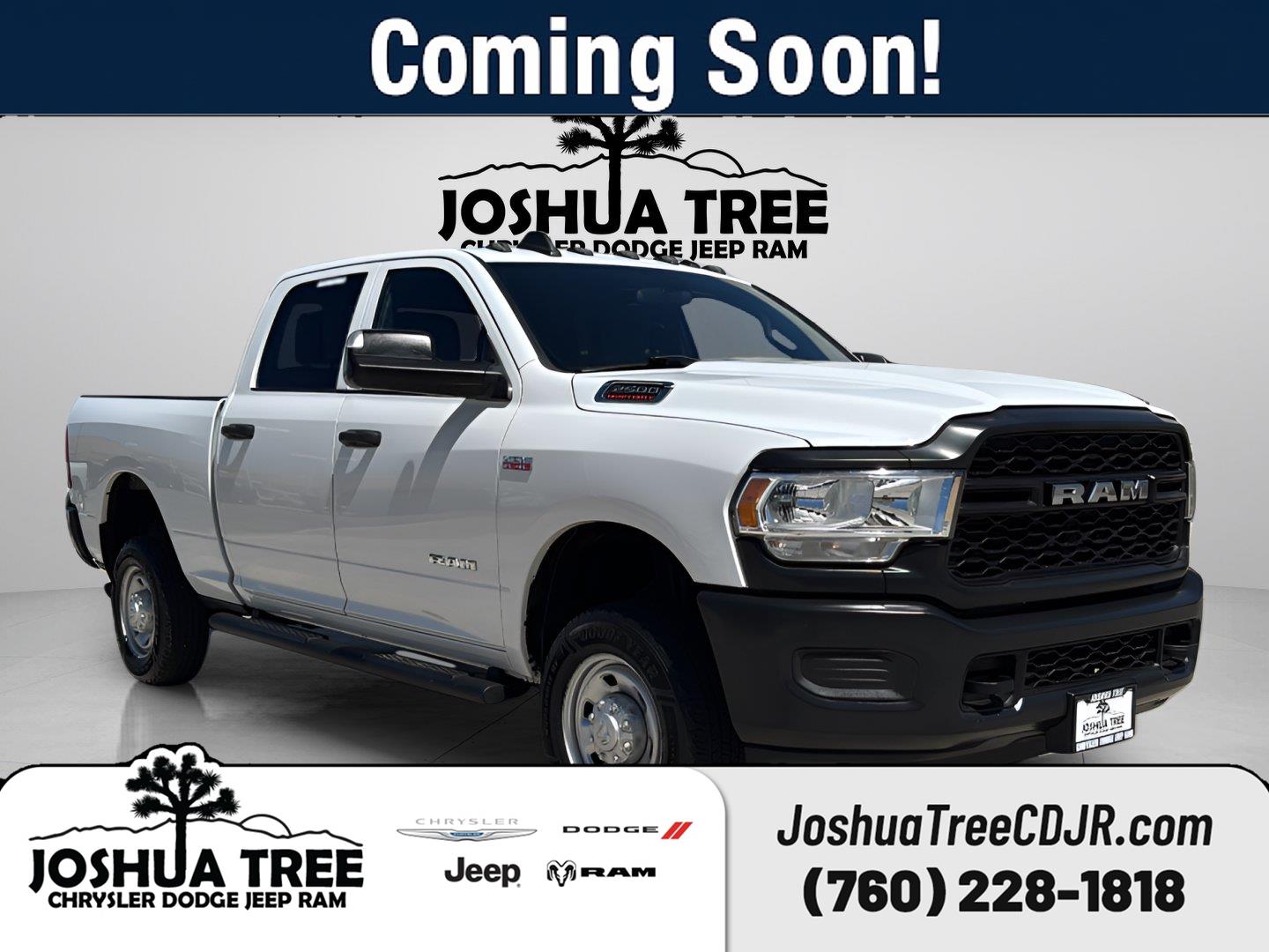 Bright White Clearcoat 2022 RAM 2500 Pickup Truck Four-Wheel Drive 8-Speed Automatic