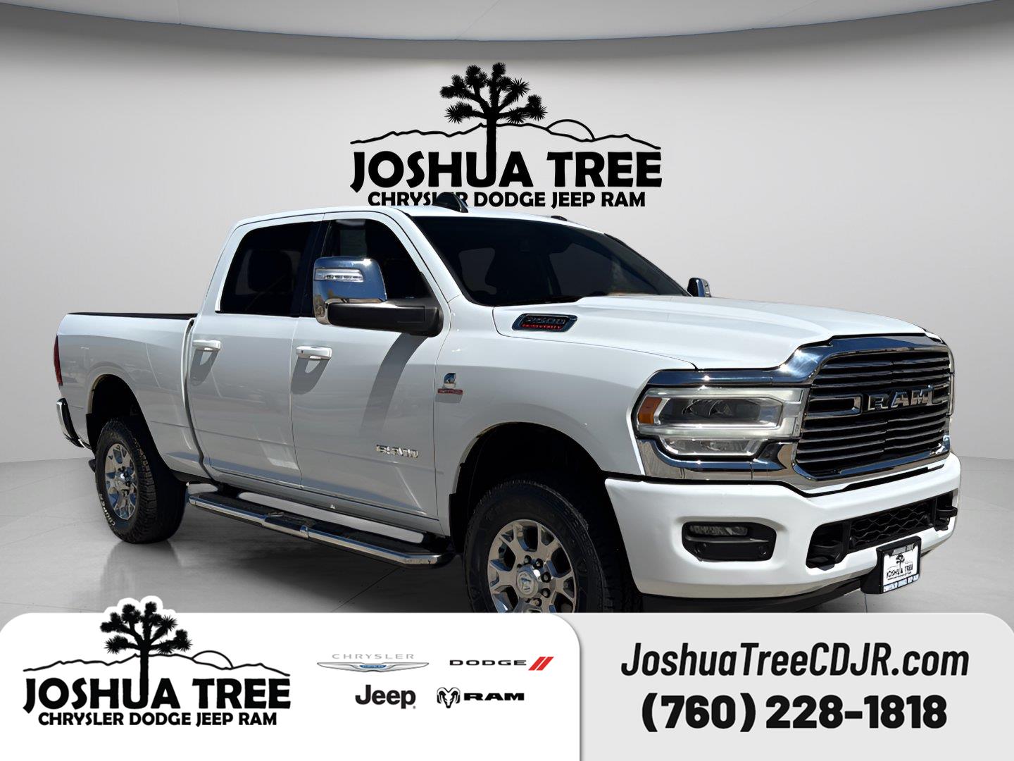 Bright White Clearcoat 2024 RAM 2500 Pickup Truck Four-Wheel Drive 6-Speed Automatic