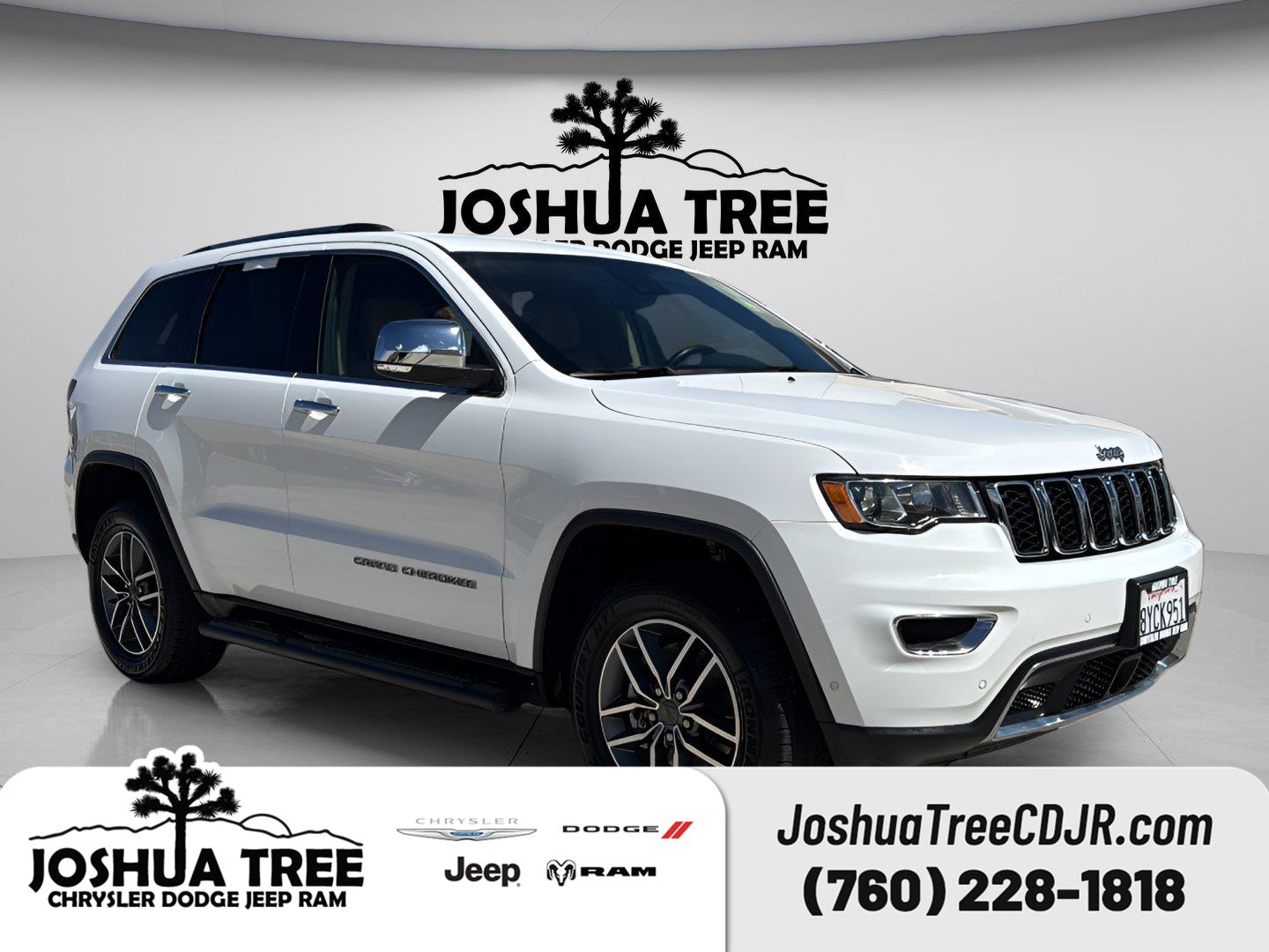 Bright White Clearcoat 2021 Jeep Grand Cherokee SUV / Crossover Four-Wheel Drive 8-Speed Automatic