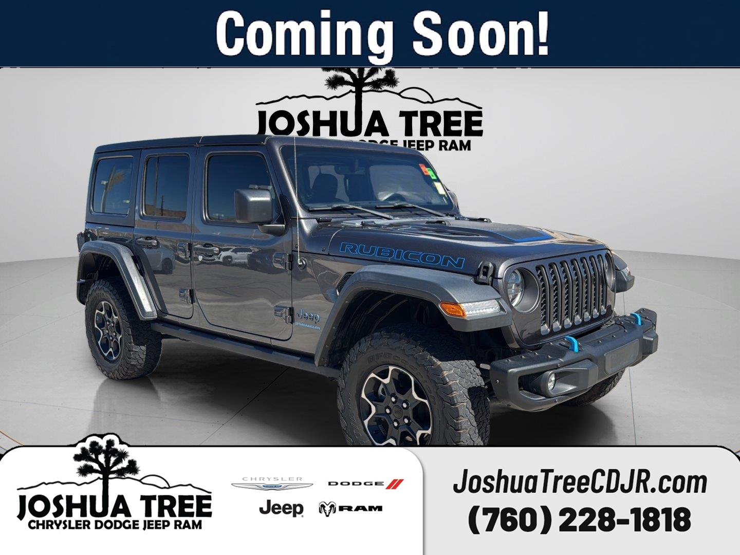 Gray (Granite Crystal Metallic Clearcoat) 2023 Jeep Wrangler 4xe SUV / Crossover Four-Wheel Drive 8-Speed Automatic