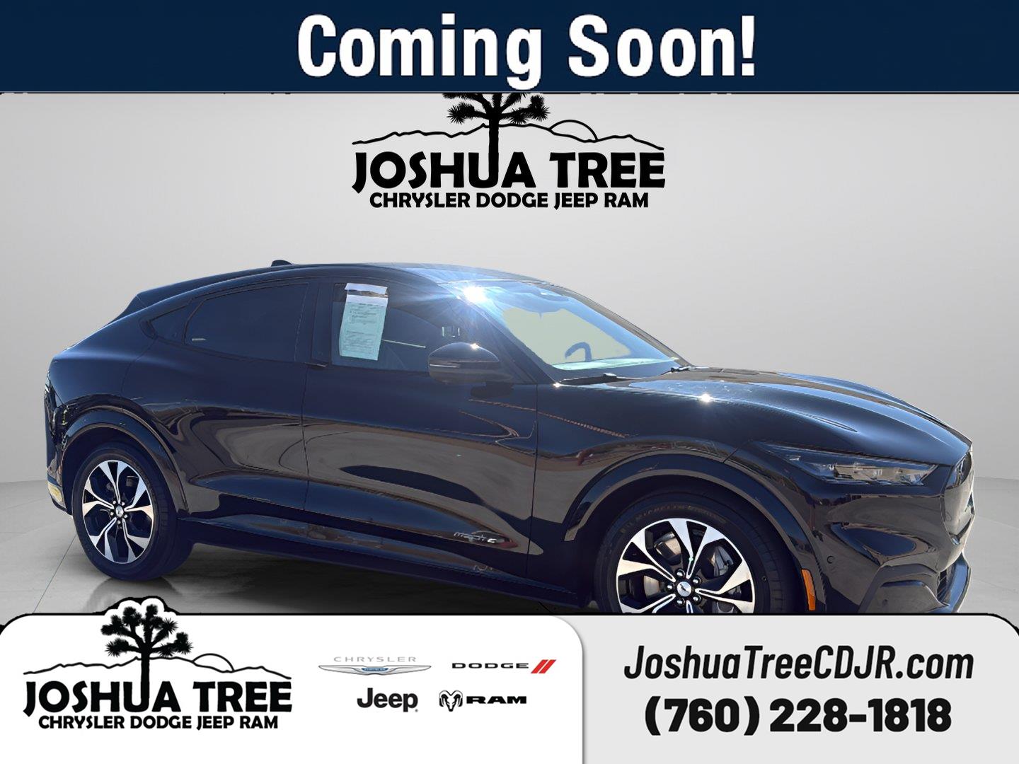 Shadow Black 2021 Ford Mustang Mach-E SUV / Crossover Rear-Wheel Drive 1-Speed Dual Clutch