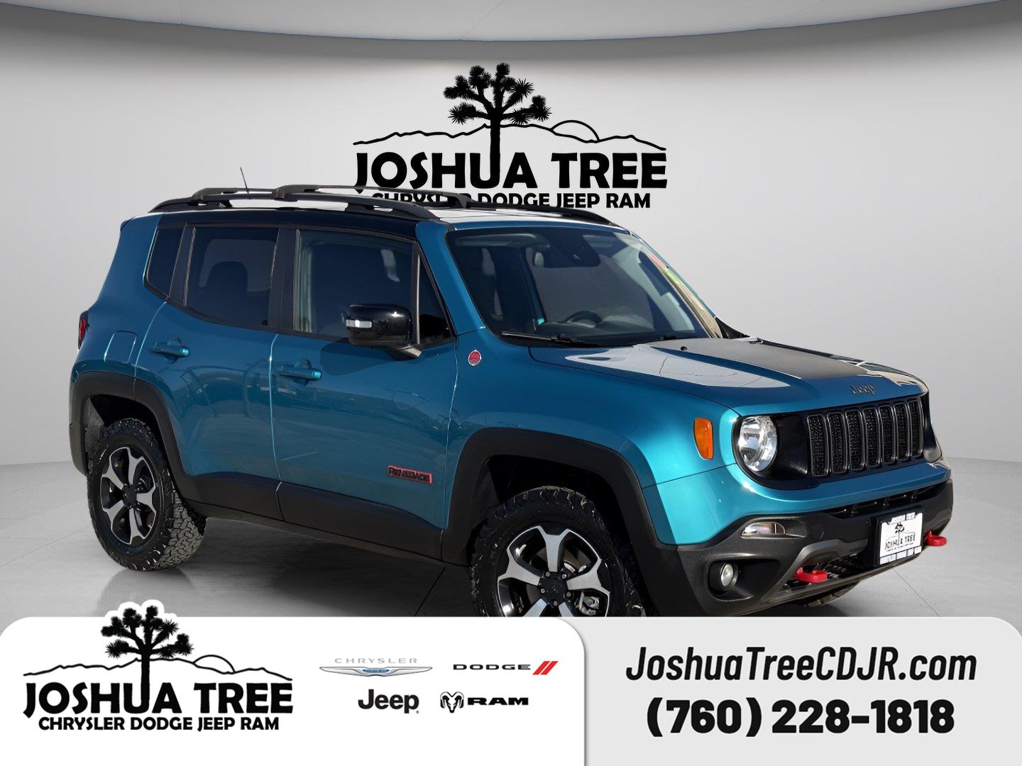 Slate Blue Pearlcoat 2022 Jeep Renegade SUV / Crossover Four-Wheel Drive 9-Speed Automatic