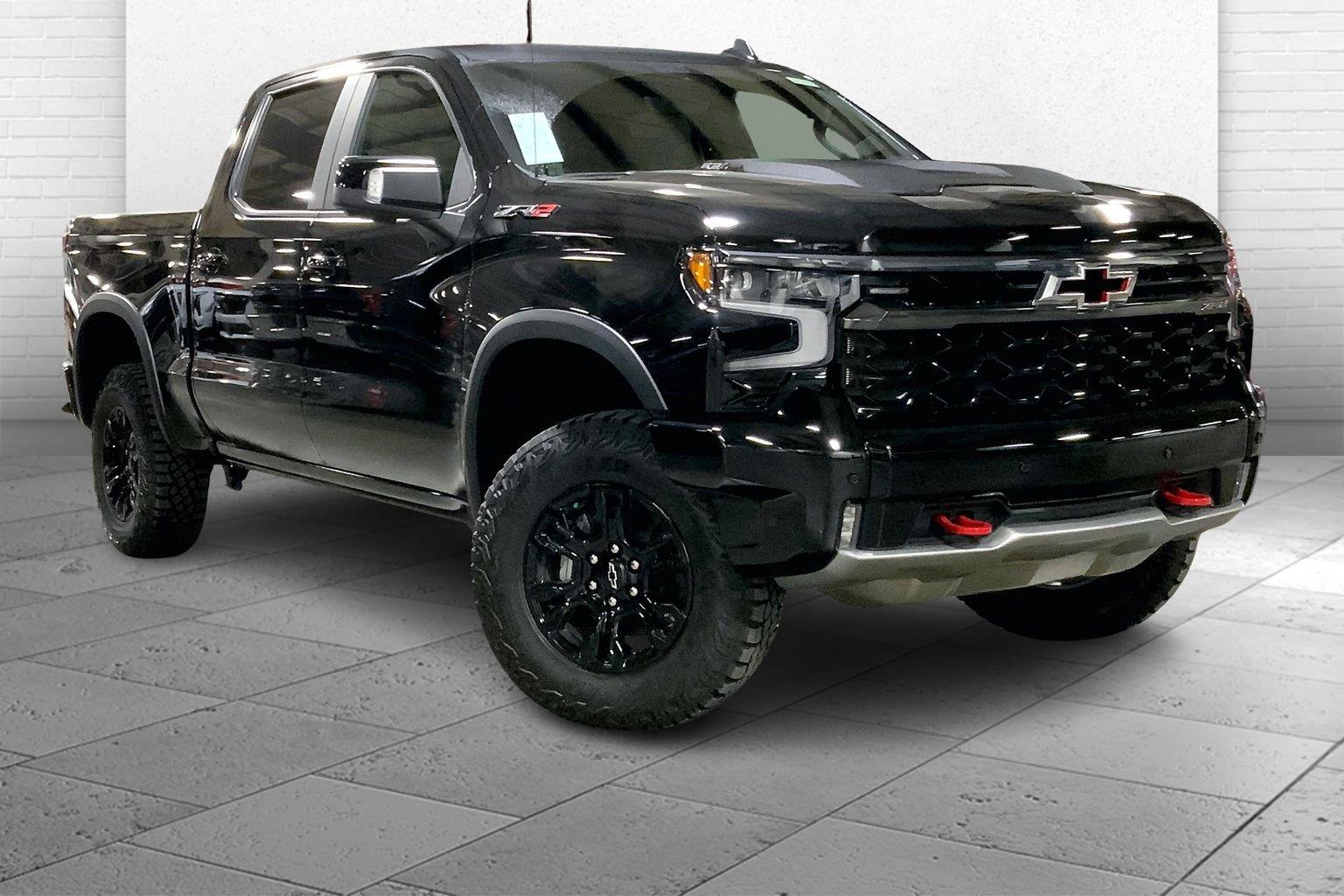 Black 2026 Chevrolet Silverado 1500 Pickup Truck Four-Wheel Drive Automatic