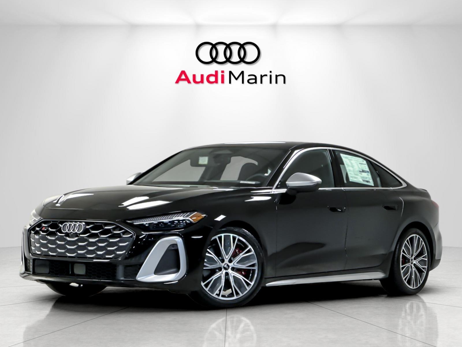 Mythos Black Metallic 2025 Audi S5 3.0T quattro Premium Plus Sedan All-Wheel Drive Automatic