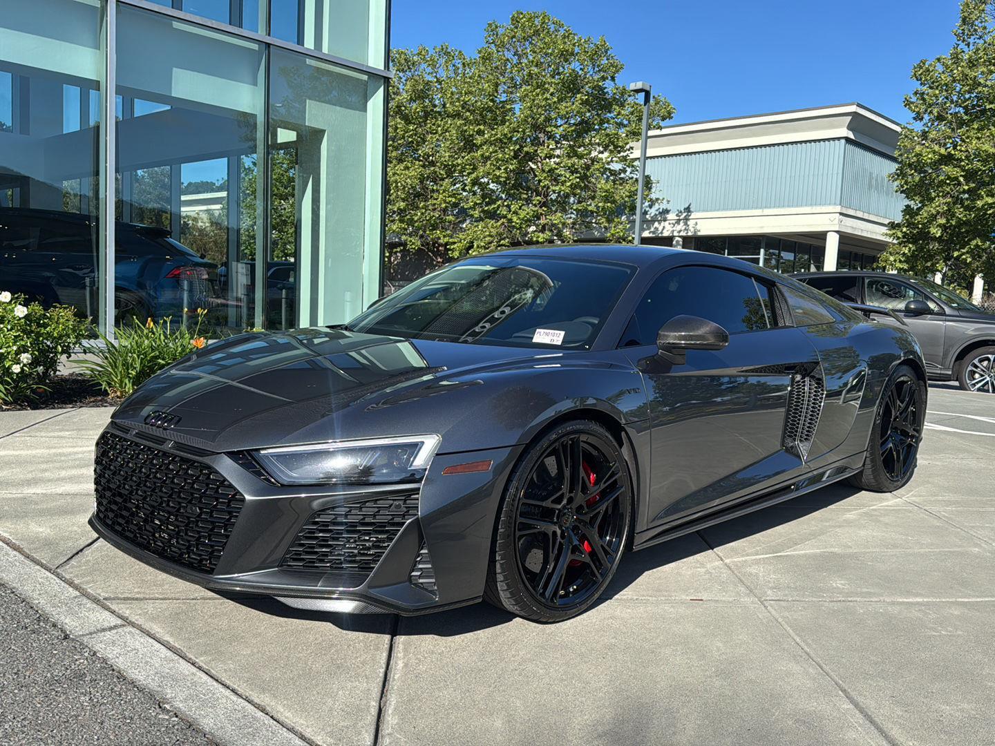 Daytona Gray Pearl Effect 2020 Audi R8 quattro V10 Performance Coupe AWD Coupe All-Wheel Drive Automatic