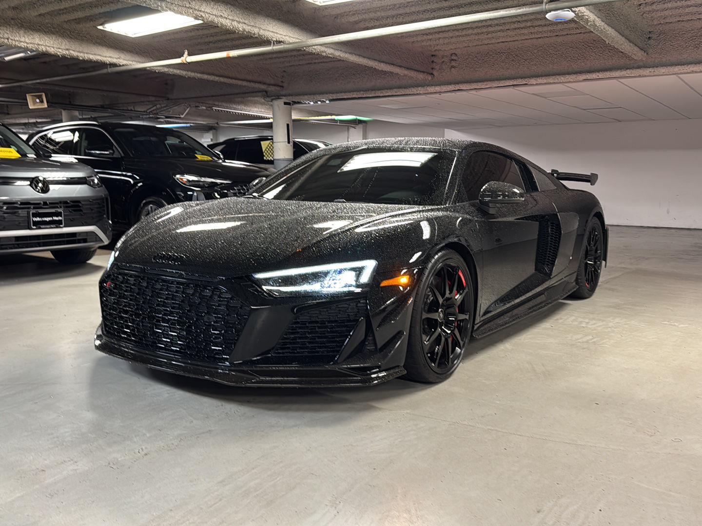 Mythos Black Metallic 2023 Audi R8 V10 GT Coupe RWD Coupe Rear-Wheel Drive Automatic