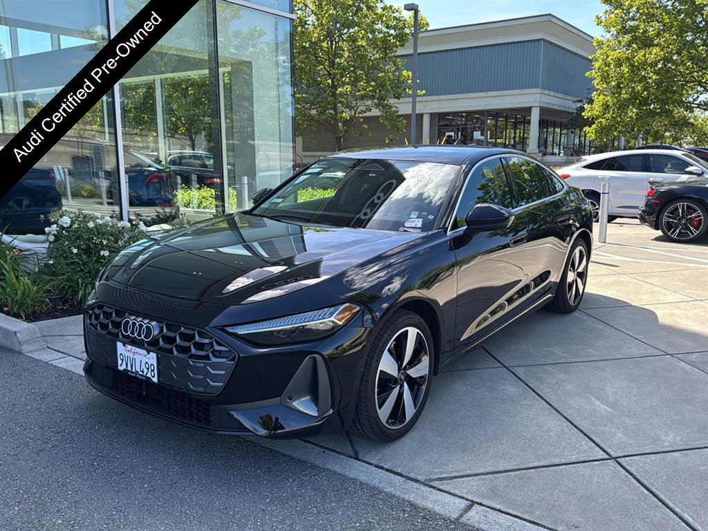 Mythos Black Metallic 2025 Audi A5 quattro Premium Plus Sedan Sedan All-Wheel Drive Automatic