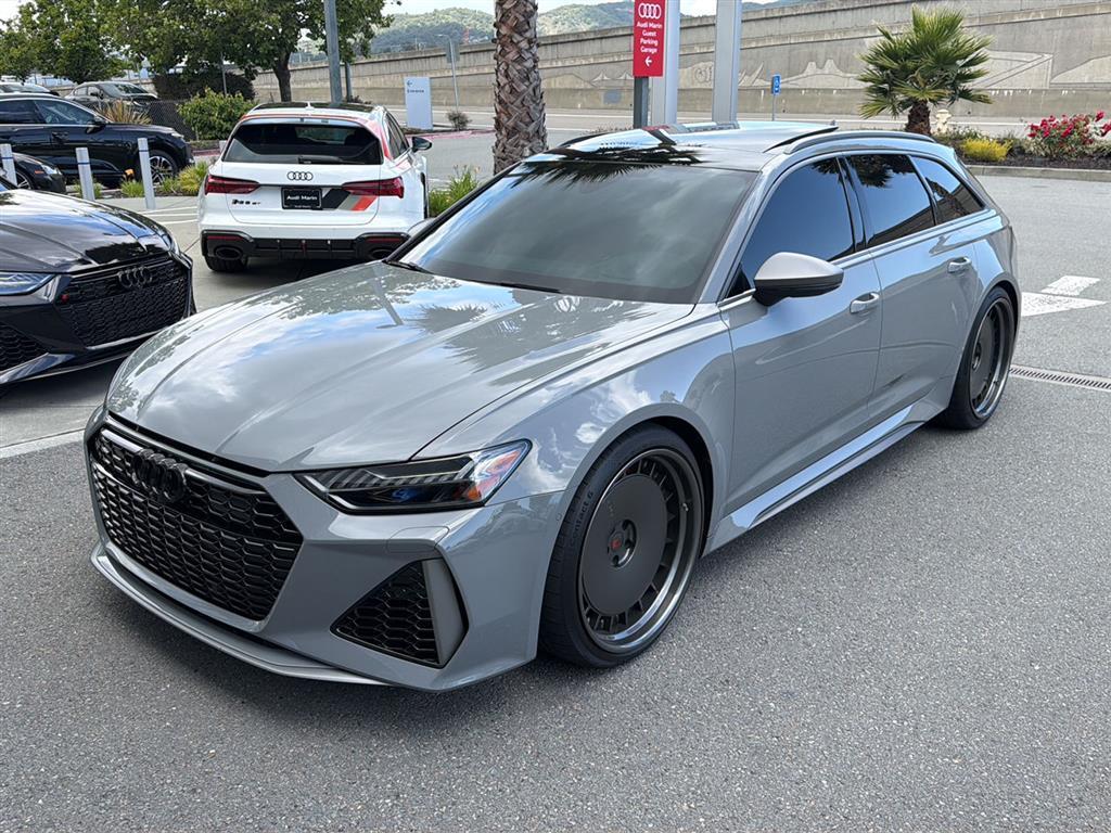 Nardo Gray 2025 Audi RS 6 Avant 4.0T quattro Performance Wagon All-Wheel Drive Automatic