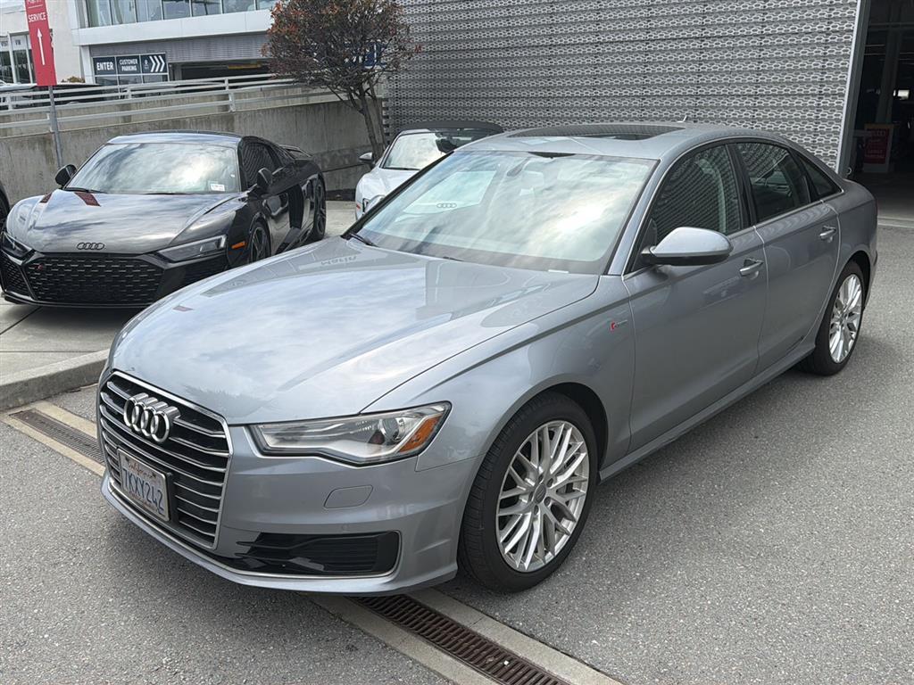 Tornado Gray Metallic 2016 Audi A6 3.0T quattro Premium Plus Sedan AWD Sedan All-Wheel Drive Automatic