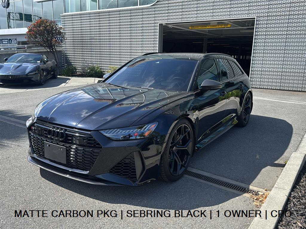2026 Audi RS 6 Avant 4.0T quattro Performance